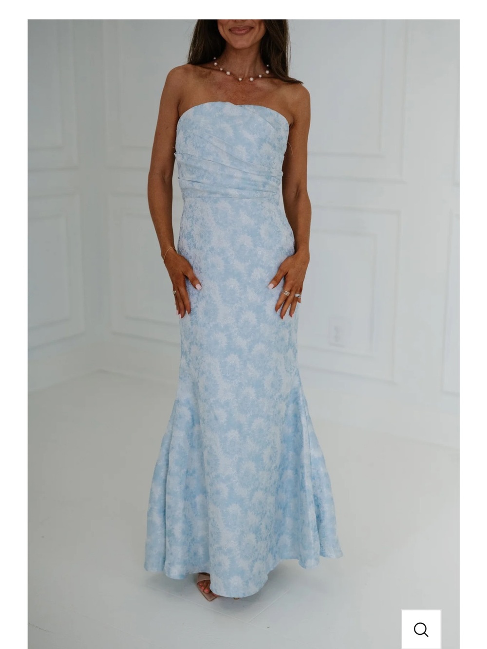 Raylee Maxi Dress-Light Blue